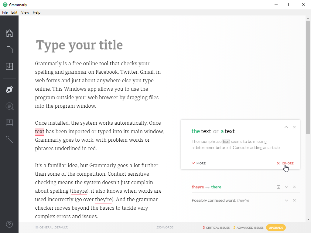 Grammarly for word mac free download